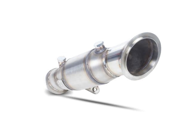 BMW M135i Downpipe with a high flow sports catalyst - SBMX067