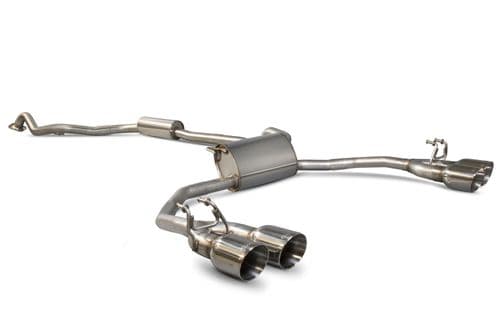 Honda Civic Type R FK2 (RHD) Resonated cat-back system  - SHD013