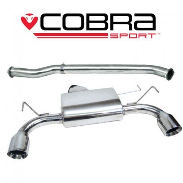 Nissan 350z Cobra Sport Exhaust NZ01 Middle Rear Non-Resonated