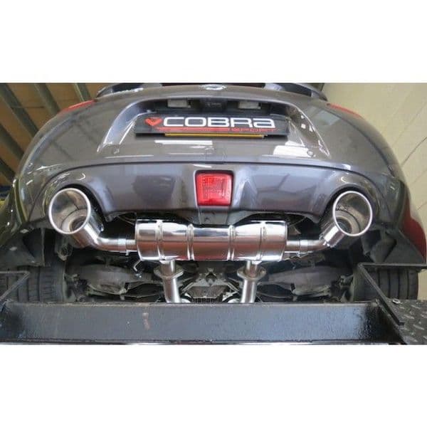 Nissan 370z Cobra Sport Half Exhaust System - Centre and Rear NZ15