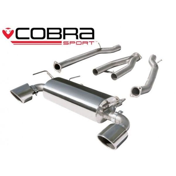 Nissan 370z Cobra Sport Half Exhaust System - Centre and Rear NZ15