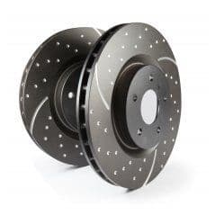 Nissan 370z EBC Front Turbo Groove Brake Discs - GD7512