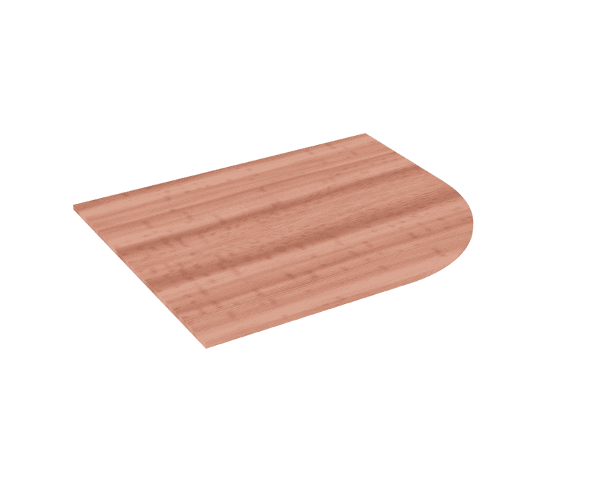 Offset Quadrant Marine Ply Shower Tray Bases