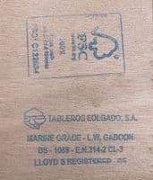 Rectangular Custom Cut Marine Ply Sheet Gaboon (Okoume) BS1088 WBP
