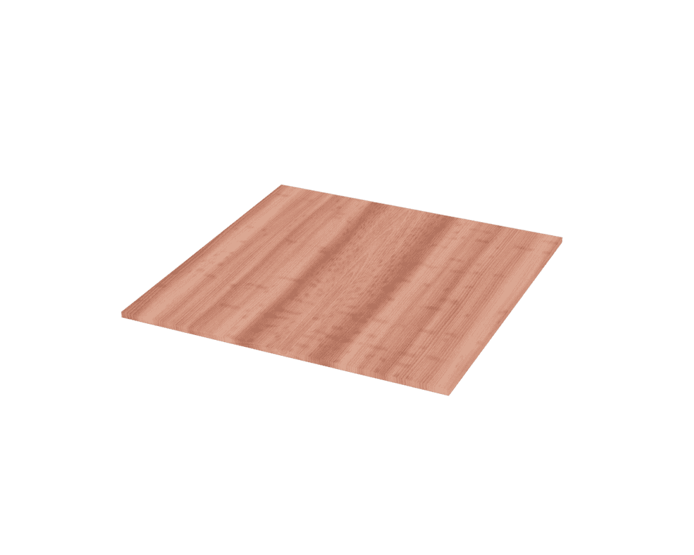 Square Marine Ply Shower Tray Bases