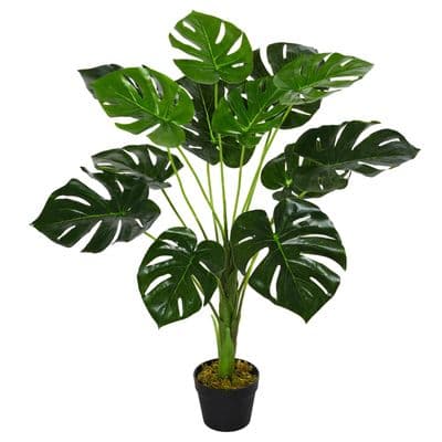 Artificial Monstera Plant In Pot