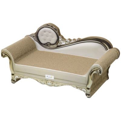 Brown  Cardboard Cat Scratcher Sofa With Catnip