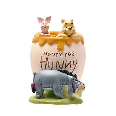 Disney Winnie The Pooh Resin Money Box