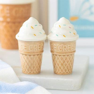 Ice Cream Cone Salt & Pepper Shaker