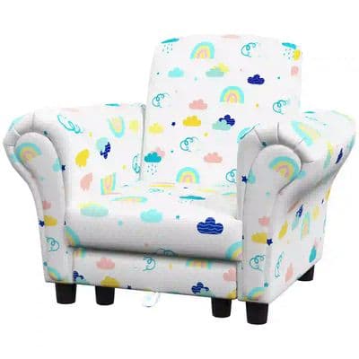 Kids 2 Piece Cloud Design Sofa Set
