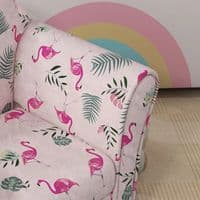 Kids Flamingo Design Armchair
