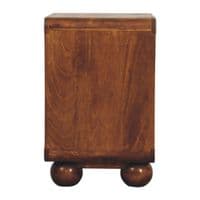 Larissa 2 Drawer Rattan Front Nightstand