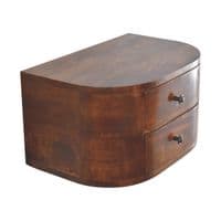 Lunar 2 Drawer Floating Bedside Table