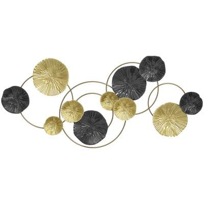Metal Wall Art Multi Disc Design
