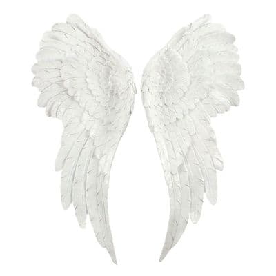 Pair Of Large Glitter Angel Wings