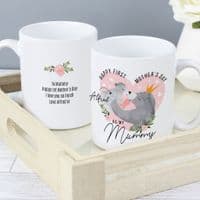 Personalised 1st Mothers Day Mama Bear Mug