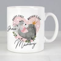 Personalised 1st Mothers Day Mama Bear Mug
