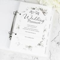 Personalised Autumnal Wedding Planner
