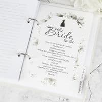 Personalised Autumnal Wedding Planner