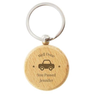 Personalised Car Motif Keyring