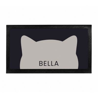 Personalised Cat Bowl Mat