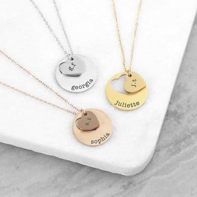 Personalised Cut-Out Heart Necklace