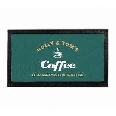 Personalised Drink Station Mat