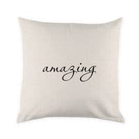 Personalised Empowering Word Cushion Cover