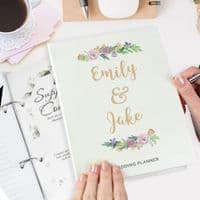 Personalised Floral Wedding Planner