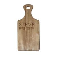 Personalised Hevea Wood Paddle Board