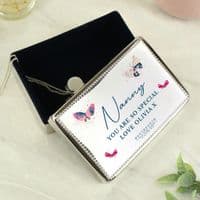 Personalised Hotch Potch Butterfly Rectangular Jewellery Box