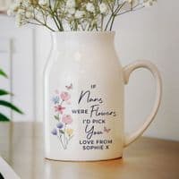 Personalised I'd Pick You Jug Vase