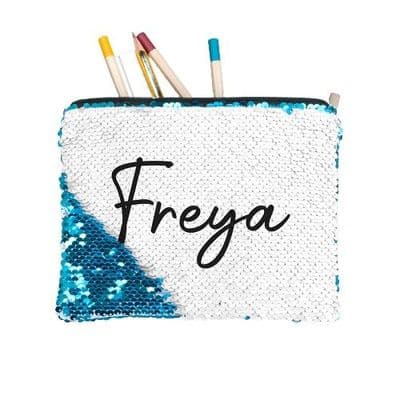 Personalised Kids Hidden Message Sequin Pencil Case