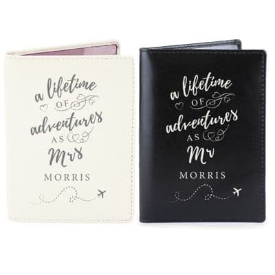 Personalised Lifetime Of Adventures Passport Holders
