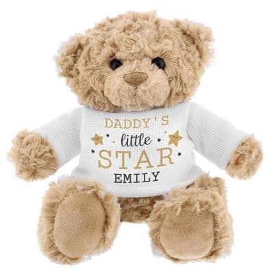 Personalised Little Star Teddy Bear