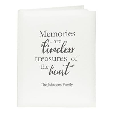 Personalised Memories Are Timeless Photo Album