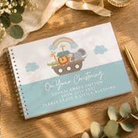 Personalised Noah's Ark Guest Book
