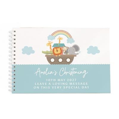 Personalised Noah's Ark Guest Book