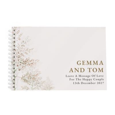 Personalised Pastel Tree Guest Book