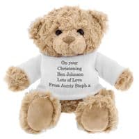 Personalised Pink Message Teddy Bear