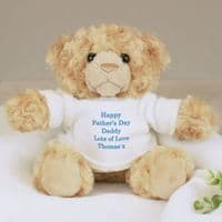 Personalised Pink Message Teddy Bear