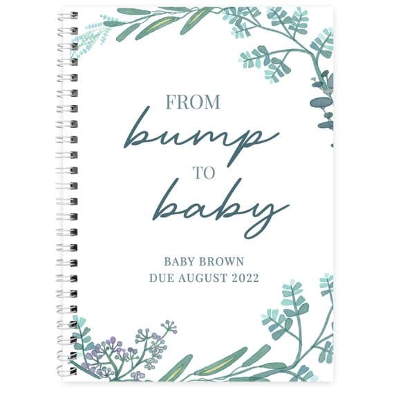 Personalised Pregnancy Journal A5