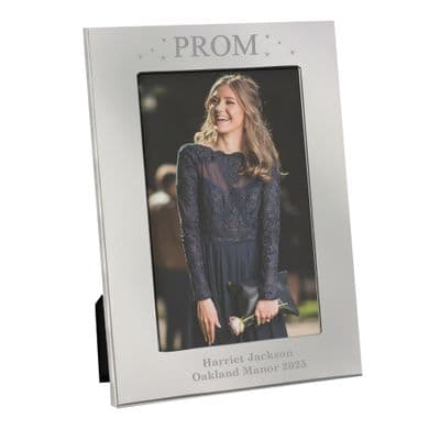 Personalised Prom Night Silver Photo Frame