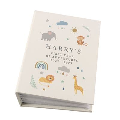 Personalised Safari Animals Photo Album