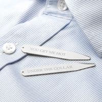 Personalised Secret Message Collar Stiffeners
