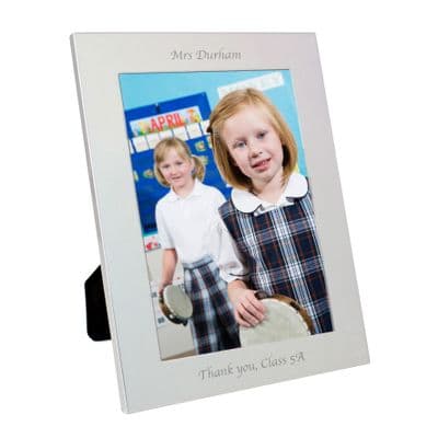 Personalised Silver Photo Frame