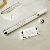 Personalised Silver Plated Certificate Holder