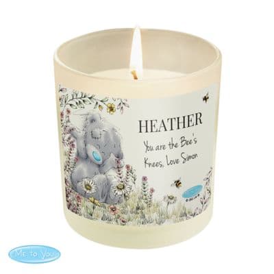 Personalised Tatty Teddy Bees Scented Jar Candle