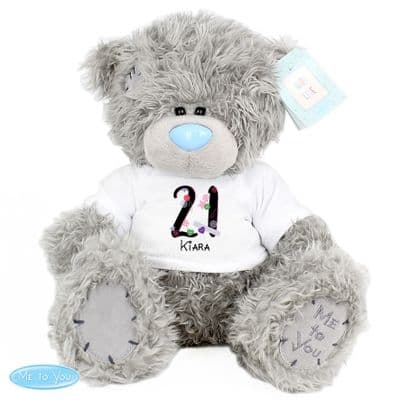 Personalised Tatty Teddy Birthday Age Bear