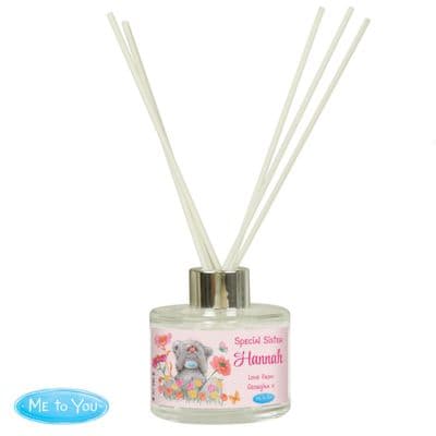 Personalised Tatty Teddy Flowery Diffuser